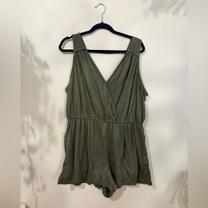Universal Thread Olive Green Romper